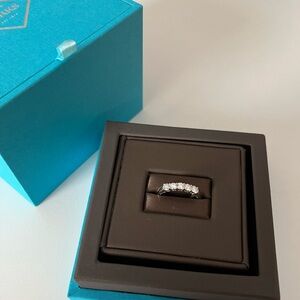 Birks diamond band Ring PT 950